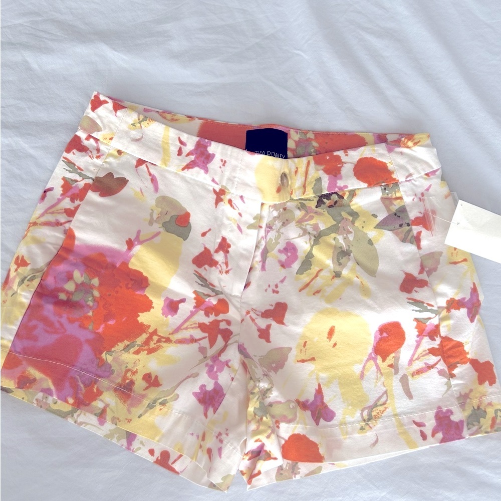 NWT Cynthia Rowley Colorful Abstract Women's Shorts